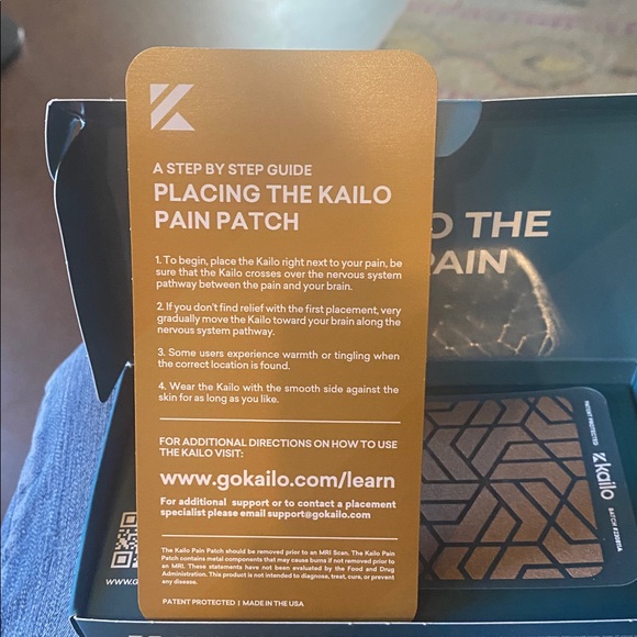 Kailo Microtech Pain Patch - Picture 5 of 6
